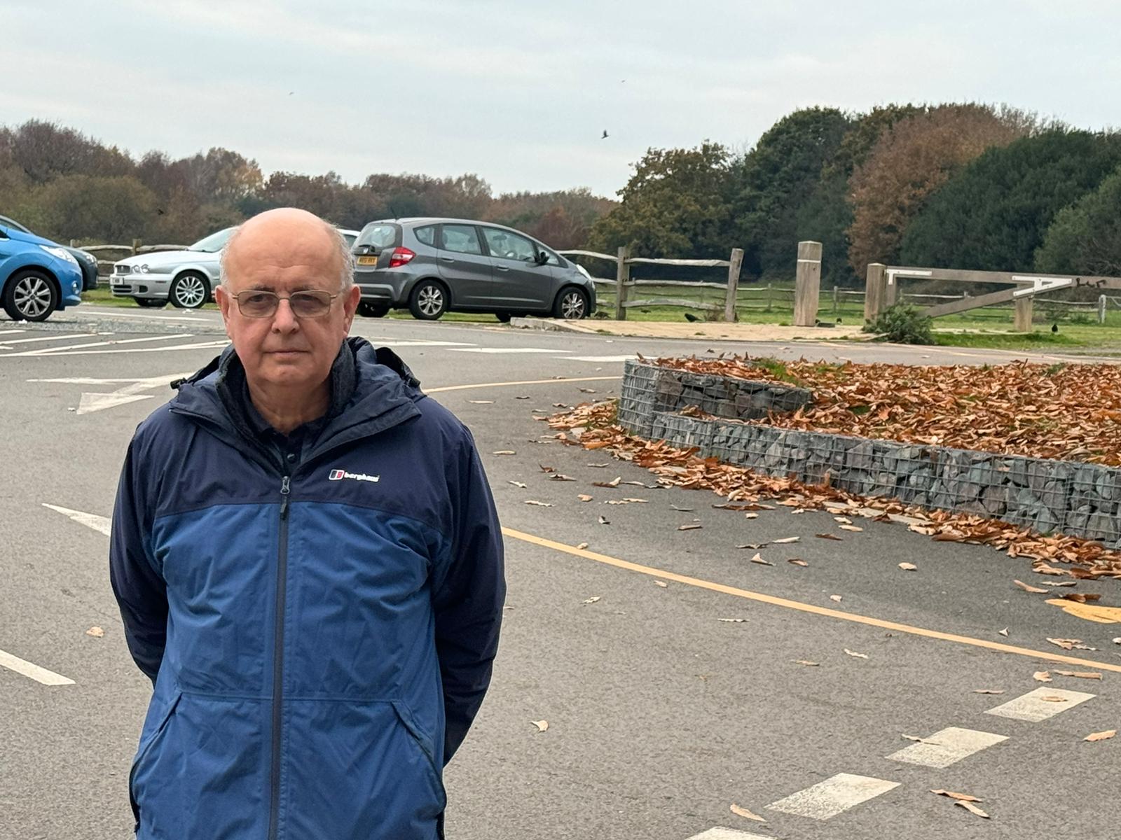 Cllr David Pears at Sutton Park