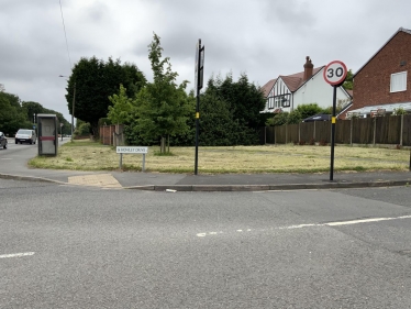 The corner of Chester Road North and Honiley Drive