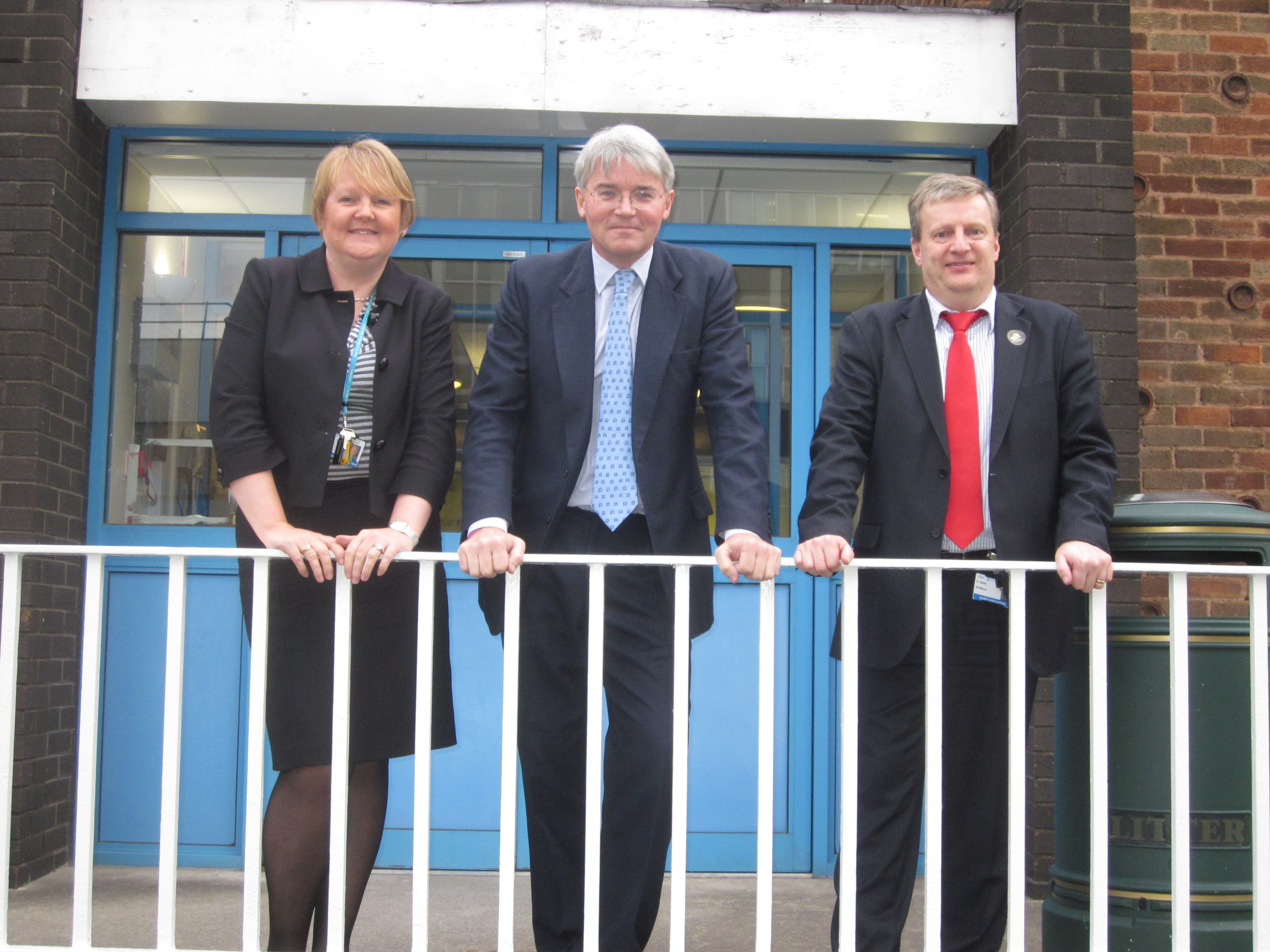Andrew Mitchell Mp Makes First Visit Of The New Year To Good Hope Hospital Royal Sutton Coldfield